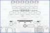 SCANI 551356 Full Gasket Set, engine